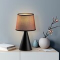Lampa de masa, Opviq, 892OPV2618, Negru/Maro