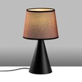 Lampa de masa, Opviq, 892OPV2618, Negru/Maro