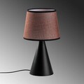 Lampa de masa, Opviq, 892OPV2618, Negru/Maro