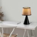 Lampa de masa, Opviq, 892OPV2619, Negru/Bej