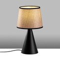 Lampa de masa, Opviq, 892OPV2619, Negru/Bej