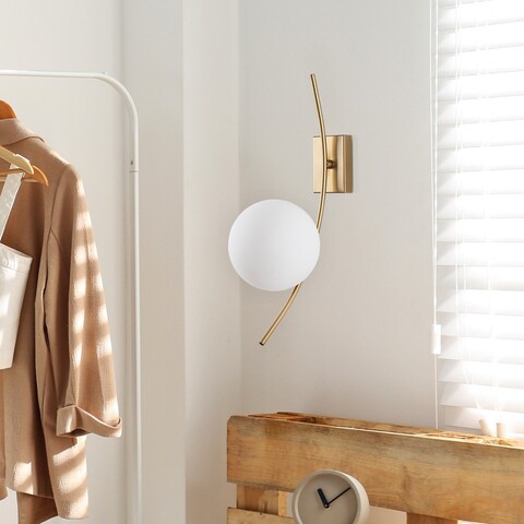 Aplica de perete, Opviq, 892OPV3101, Auriu