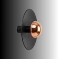 Aplica de perete, Opviq, 892OPV3508, Negru/Cupru