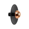 Aplica de perete, Opviq, 892OPV3508, Negru/Cupru