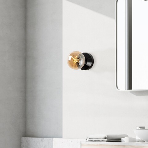 Aplica de perete, Opviq, 892OPV3526, Negru