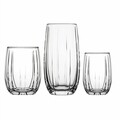 Set pahare, Hermia, 896PBH1156, Dimensiune pahar mediu: 6,5 x 6,5 x 11 cm / 380 ml (6 bucăți), Transparent
