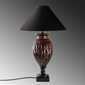 Lampa de masa, Opviq, 897TNL1106, Maro / Negru