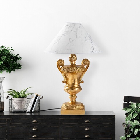 Lampa de masa, Opviq, 897TNL1122, Auriu