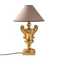Lampa de masa, Opviq, 897TNL1124, Auriu / Maro deschis
