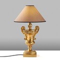 Lampa de masa, Opviq, 897TNL1124, Auriu / Maro deschis
