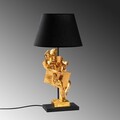 Lampa de masa, Opviq, 897TNL1126, Aur/Negru