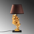 Lampa de masa, Opviq, 897TNL1127, Auriu/Maro