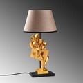 Lampa de masa, Opviq, 897TNL1128, Auriu / Maro deschis