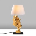 Lampa de masa, Opviq, 897TNL1130, Aur/Alb