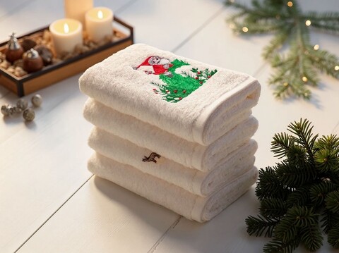 Set prosoape, L'essentiel Maison, Christmas Glow, Multicolor