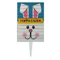 Semn de curte, Bunny Welcome Sign, 38x58 cm, Multicolor