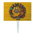 Semn de curte, Easter Hanging Sign, 58x38 cm, Multicolor