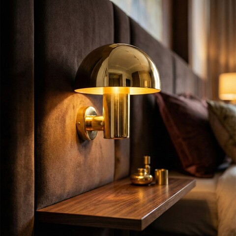 Aplica de perete, Opviq, 942FLG2232, Auriu