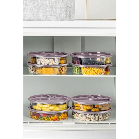 Set recipiente depozitare, Hermia, 964FRM1207, Roz