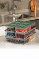 Set recipiente depozitare, Hermia, 964FRM5762, Dimensiune: 23 x 15 x 7 cm / 1750 ml (2 bucăți), Verde