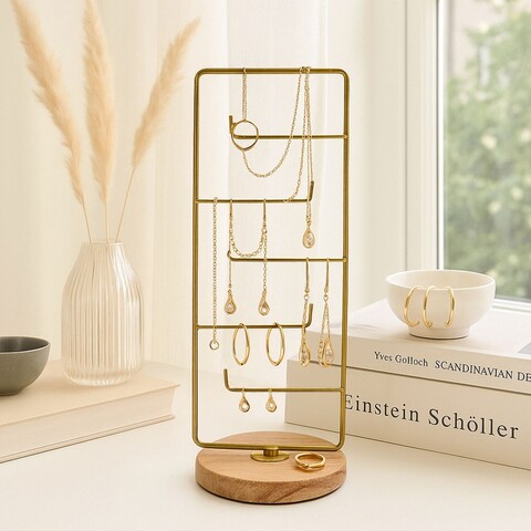 Suport pentru bijuterii, 242132, Maro antichizat