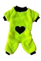 Hanorac pentru câini, Paws & Whiskers, Neongreenjumpsuit, Verde