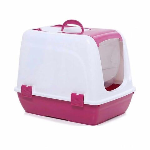 Litiera pentru pisici, Paws & Whiskers, 5088-4, Fucsia