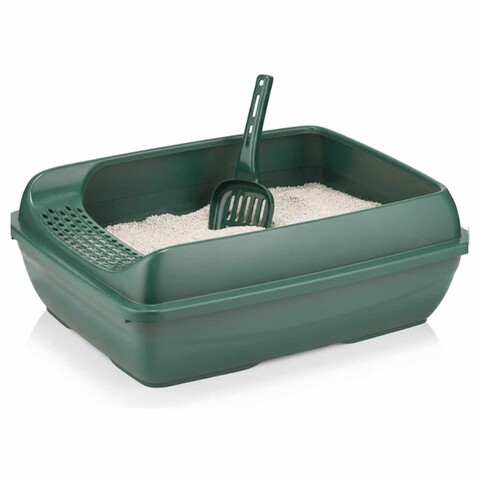 Litiera pentru pisici, Paws & Whiskers, 5098-4, Verde