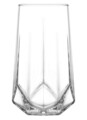 Set pahare, Hermia, 990LAV1210, Dimensiune: 7,2 x 7,2 x 9,9 cm / 400 ml (6 bucăți), Transparent