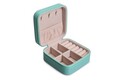 Cutie de bijuterii, Mint, 10x10x5.5 cm, Verde menta