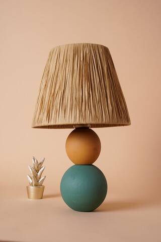 Lampa de masa, Opviq, 687HMY2195, Multicolor