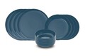 Serviciu de masa, Hermia, 710KTP9751, Farfurie: 20 cm (4 bucăți), Albastru inchis