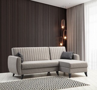 223x86x130 cm, Gri deschis