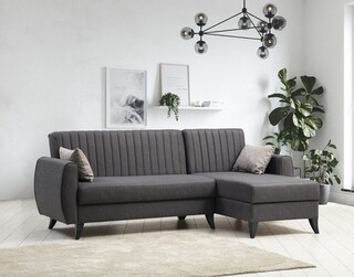 223x86x130 cm, Gri inchis