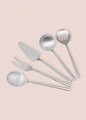 Set ustensile pentru gatit, Hermia, 742TMA4101, Polonic pentru sos: 23,6 cm, Argintiu