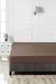 Cearceaf de pat cu elastic Ranforce Double (FR) (IT) (ES) (DE), L'essentiel Maison, Brown, Maro