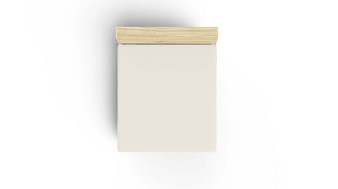 Cearceaf de pat cu elastic Ranforce King (FR) (IT) (ES) (DE), L'essentiel Maison, Cream, Crem