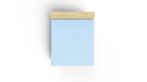 Cearceaf de pat cu elastic Ranforce King (FR) (IT) (ES) (DE), L'essentiel Maison, Light Blue, Albastru deschis