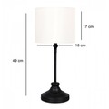 Lampa de masa, Opviq, 780SGN4770, Crem/Negru