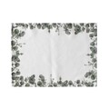 Set suporturi pentru farfurie, Hermia, 827GRT1101, Dimensiune: 35 x 45 cm, Verde/Alb