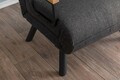 Fotoliu extensibil, Atelier del Sofa, 859FTN2820, Gri inchis