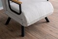 Fotoliu extensibil, Atelier del Sofa, 859FTN2836, Alb