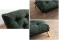 Canapea extensibila 3 locuri, Atelier del Sofa, 859FTN2850, Verde