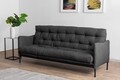 Canapea extensibila 3 locuri, Atelier del Sofa, 859FTN2852, Gri inchis