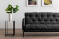 Canapea extensibila 3 locuri, Atelier del Sofa, 859FTN2852, Gri inchis