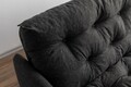 Canapea extensibila 3 locuri, Atelier del Sofa, 859FTN2852, Gri inchis