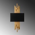 Aplica de perete, Opviq, 892OPV2413, Aur/Negru