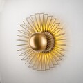 Aplica de perete, Opviq, 892OPV2437, Auriu
