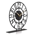 Ceas de masa, Bonni, 25x23 cm, Negru