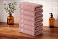 Set prosoape, L'essentiel Maison, Textured, Roz prafuit